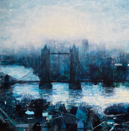 Tower Bridge in fog